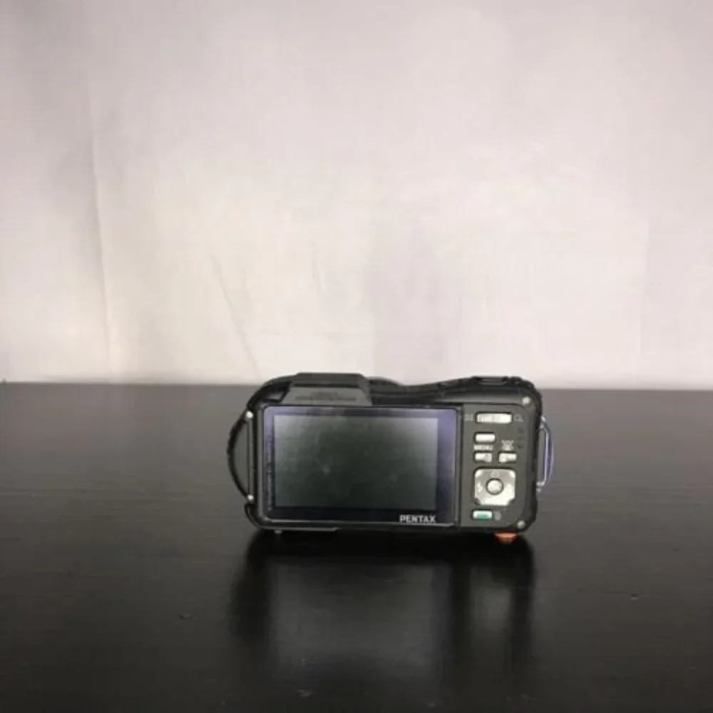 Pentax Waterproof Digital Camera Pentax Wg-10 Red 1 Cm Macro
